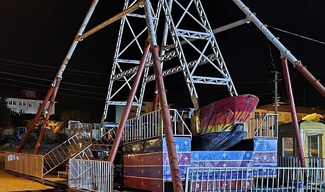 Kırşehir'de lunaparkta iş kazası: Gondoldan düşen işçi yaralandı