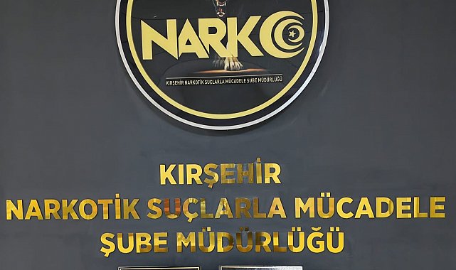 Kırşehir'de uyuşturucu operasyonu: 2 tutuklama