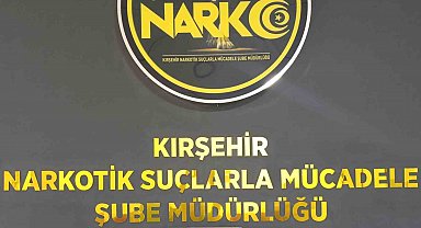 Kırşehir'de uyuşturucu operasyonu: 2 tutuklama
