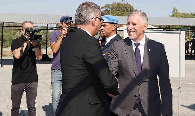 KKTC Cumhurbaşkanı Erhürman, GKRY lideri Hristodulidis bir araya geldi