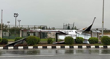 KKTC'de şiddetli yağış, dolu ve fırtınaya karşı turuncu alarm