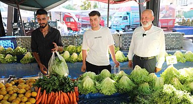 Kocasinan Zabıtasından pazarlarda sıkı denetim