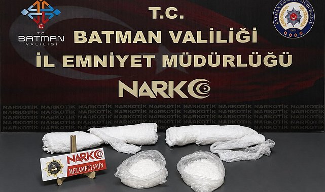 Kolundaki alçıya 1 kilo metamfetamin koyan şahıs tutuklandı