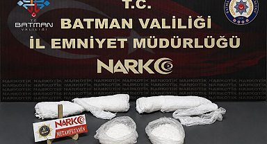 Kolundaki alçıya 1 kilo metamfetamin koyan şahıs tutuklandı
