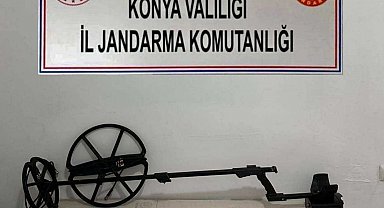 Konya'da 764 adet sikke ele geçirildi