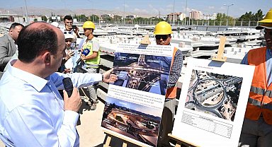 Konya'nın raylı sistem projeleri hızla ilerliyor