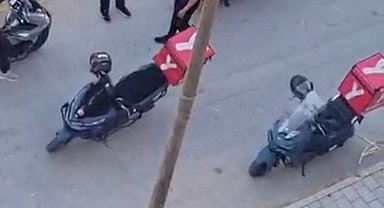 Korsan sipariş kuryeleri kapıya dizdi, kuryeler isyan etti