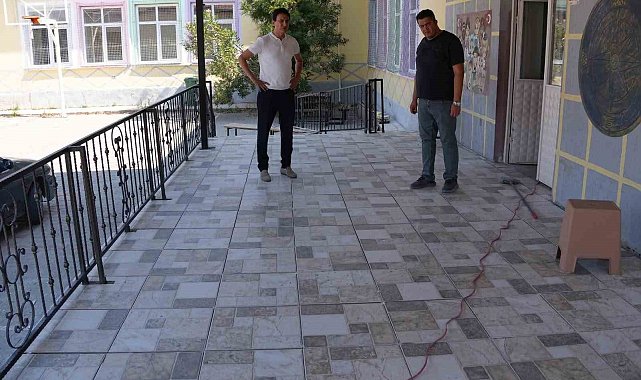 Köyceğiz'de okullarda hazırlık çalışmaları sürüyor