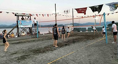 Köyceğiz'de Plaj Voleybolu Turnuvası heyecanı başladı