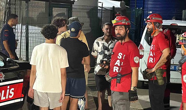 Koyda kaybolan 5 arkadaş ekiplerin çalışmasıyla kurtarıldı