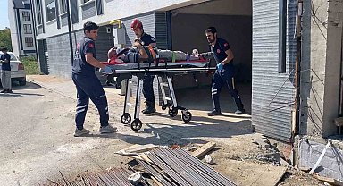 Krikodan kayan aracın altında kalan şahıs ağır yaralandı