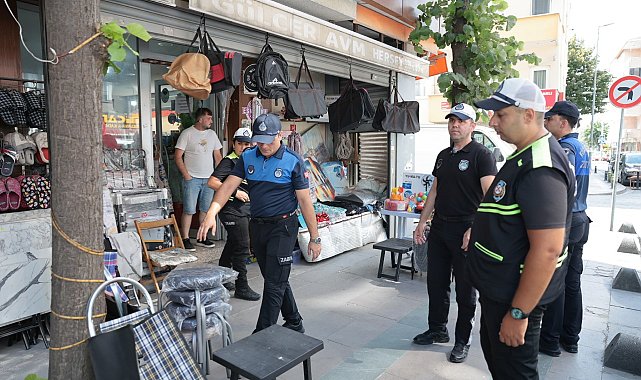 Küçükçekmece'de yaya hakkı için sıkı denetim