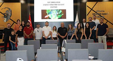 Kütahya OSB Akademi'de ISO 50001 eğitimi gerçekleştirildi