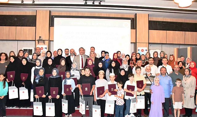 Kütahya'da 23 öğrenciye Hafızlık İcazetnamesi verildi
