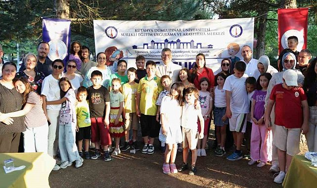 Kütahya'da 'DPÜ Çocuk Yaz Atölyeleri' aile pikniğiyle sona erdi