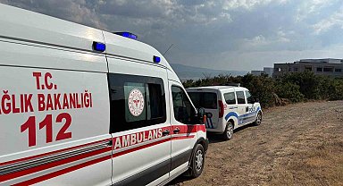 Kütahya'da boş arazide bir kişi ölü bulundu