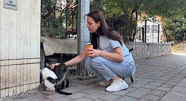 Kütahya'da kedi vahşeti: Başını ve ayaklarını kesip apartmanın önüne bıraktılar