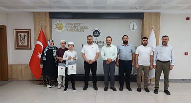 Kütahya'da Kur'an-ı Kerim'i Güzel Okuma Yarışması düzenlendi