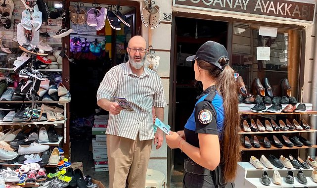 Kütahya'da polis ekipleri vatandaşları telefon dolandırıcılığına karşı uyardı