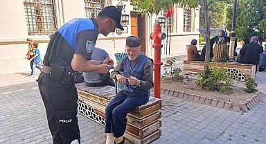 Kütahya'da Toplum Destekli Polislerden dolandırıcılık ve hırsızlık uyarısı
