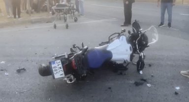 Lüleburgaz-Babaeski yolunda motosiklet otomobile çarptı: 1 ağır yaralı