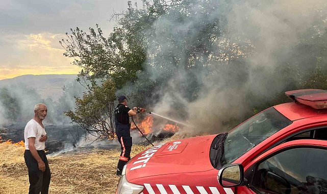 Malatya'da besi tesisinde yangın
