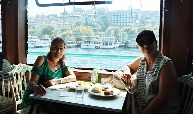 Maltepeli kadınlar Boğaz turunda bir araya geldi