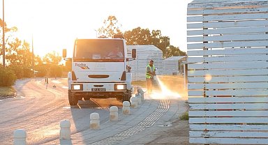 Manavgat Belediyesi'nden Boğaz Sahili'nde kapsamlı temizlik