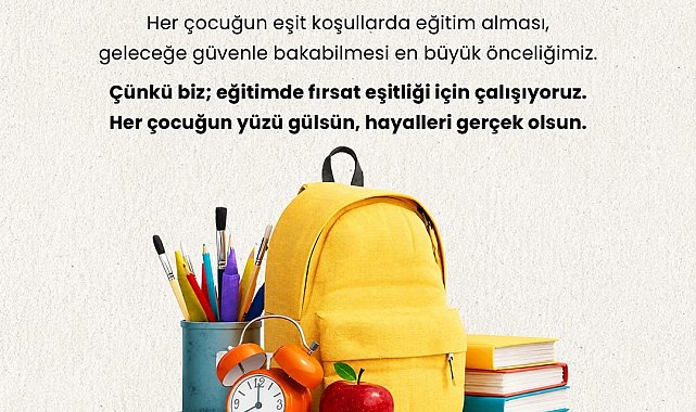 Marmaris Belediyesi'nden öğrencilere kırtasiye ve beslenme desteği