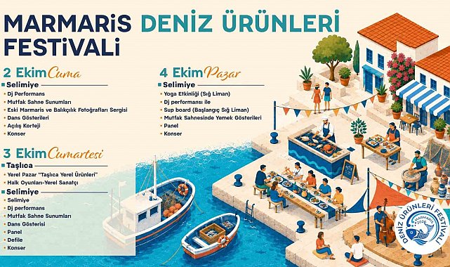 Marmaris Deniz Ürünleri Festivali geniş kitlelere ulaşacak