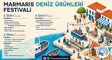 Marmaris'te 2. Deniz Ürünleri Festivali için geri sayım başladı