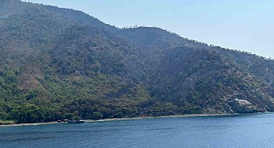 Marmaris'teki orman yangını kontrol altına alındı