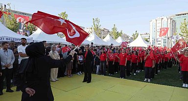 Melikgazi'de çocuklar doya doya eğlendi