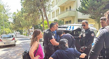 Menteşe'de polise mukavemet gösteren motokurye gözaltına alındı