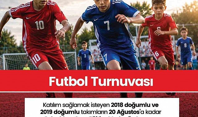 Merkezefendi'de 30 Ağustos Zafer Kupası Turnuvaları başlıyor