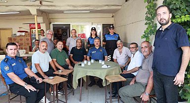 Mersin Emniyet Müdürü Aktaş, vatandaşlarla bir araya geldi