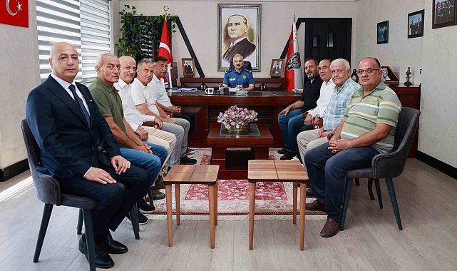Mersin Emniyet Müdüründen emekli polislere veda