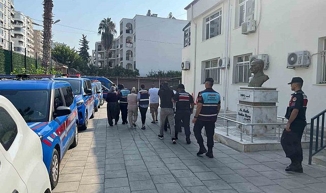 Mersin'de fuhuş operasyonu: 5 tutuklama