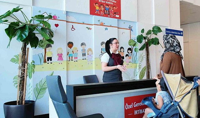 Mersin'de özel çocuklar için irtibat bürosu açıldı
