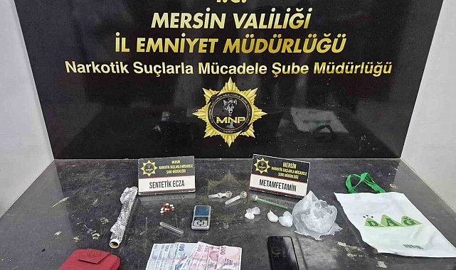 Mersin'de uyuşturucu operasyonu: 2 şüpheli tutuklandı
