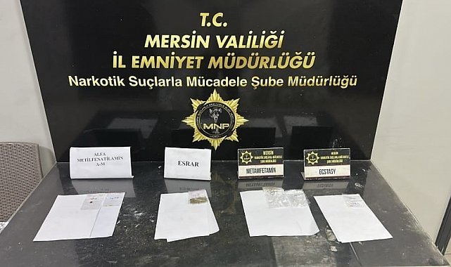 Mersin'de uyuşturucu operasyonu: 3 tutuklama