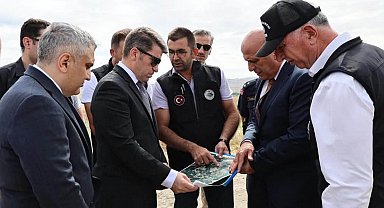 Merzifon'da 605 hektar tarım arazisi sulama suyuna kavuşuyor