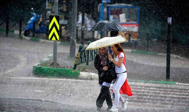 Meteoroloji'den 4 il için kuvvetli yağış uyarısı