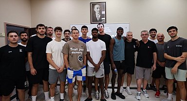 MHK Eğitim Koordinatörü, Denizli Basket'i yeni kurallar hakkında bilgilendirdi