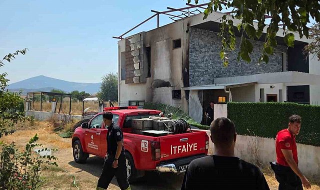 Milas'ta yangın