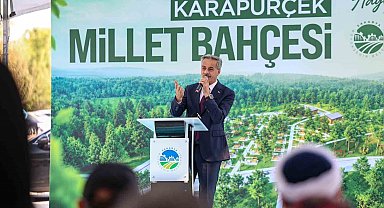 Millet Bahçesi temeli atılırken aynı ilçeye termal tesis müjdesi verildi