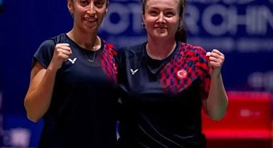 Milli badmintonculardan Hindistan'da çifte galibiyet