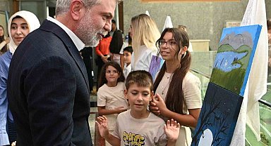 Miniklerin sanat yolculuğu sergiyle taçlandı