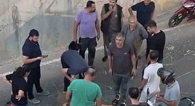 Motosikletletten fırlayarak alt geçide düştü