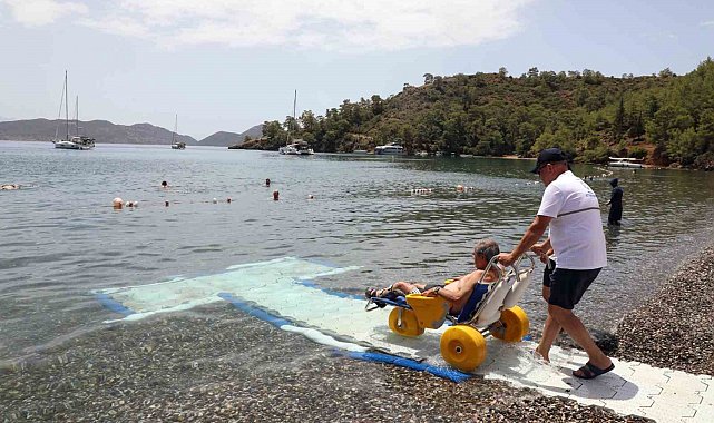 Muğla'da 23 plaj engelli bireylerin hizmetinde